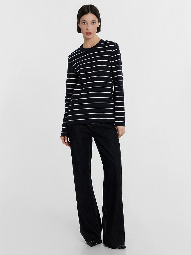 Джемпер женский в полоску - 3