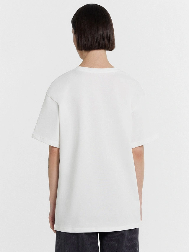 Футболка женская белая - 2