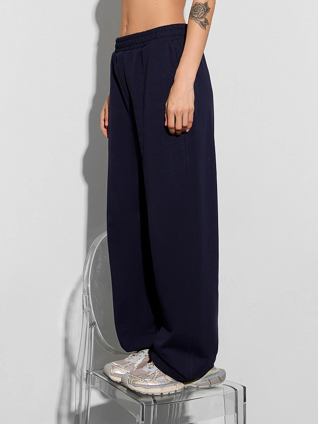 Брюки женские синие - 10