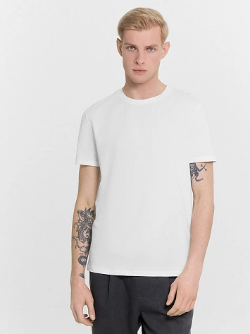 Футболка мужская белая