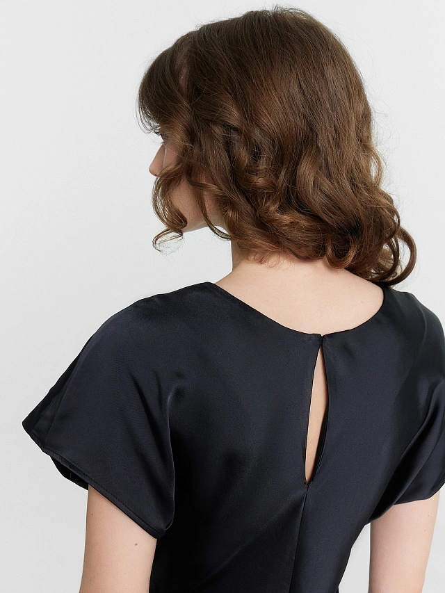 Платье женское черное - 5