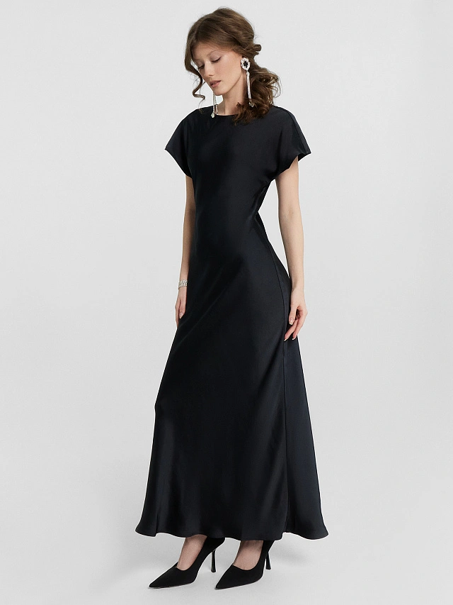 Платье женское черное - 7