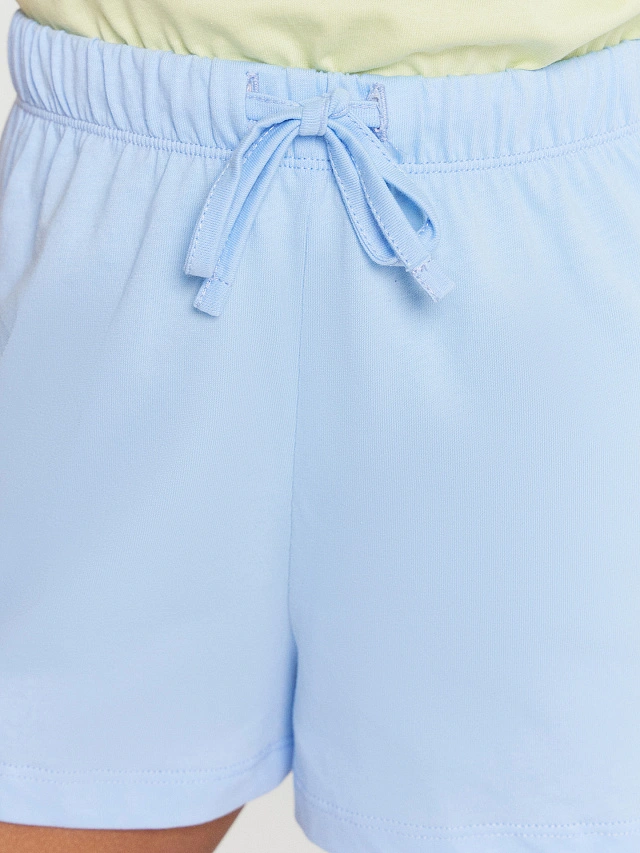 Шорты для девочек голубые - 6
