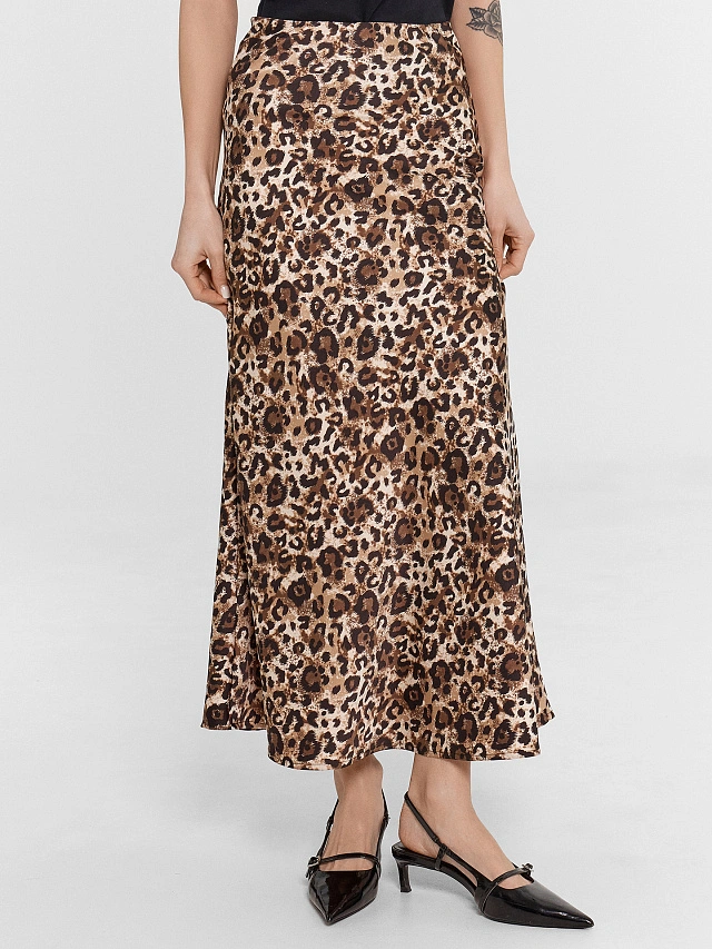 Юбка женская леопардовая - 5