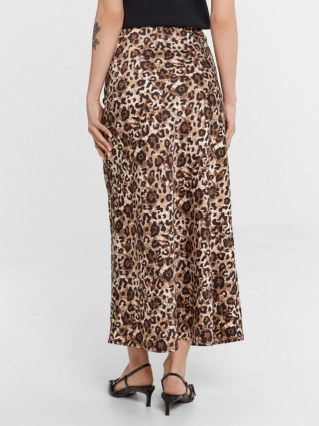 Юбка женская леопардовая - 7
