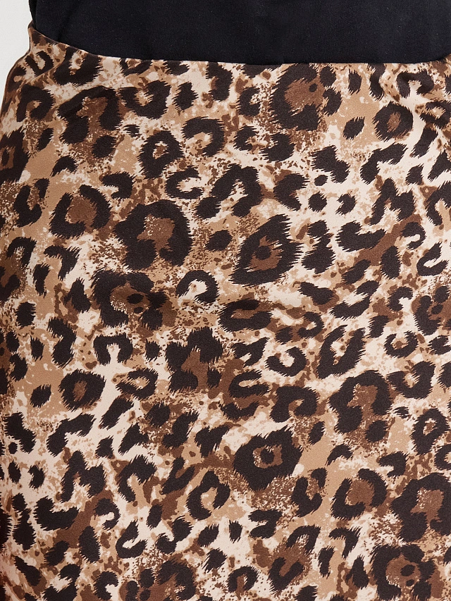 Юбка женская леопардовая - 8