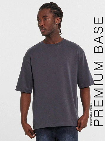 Футболка мужская серая