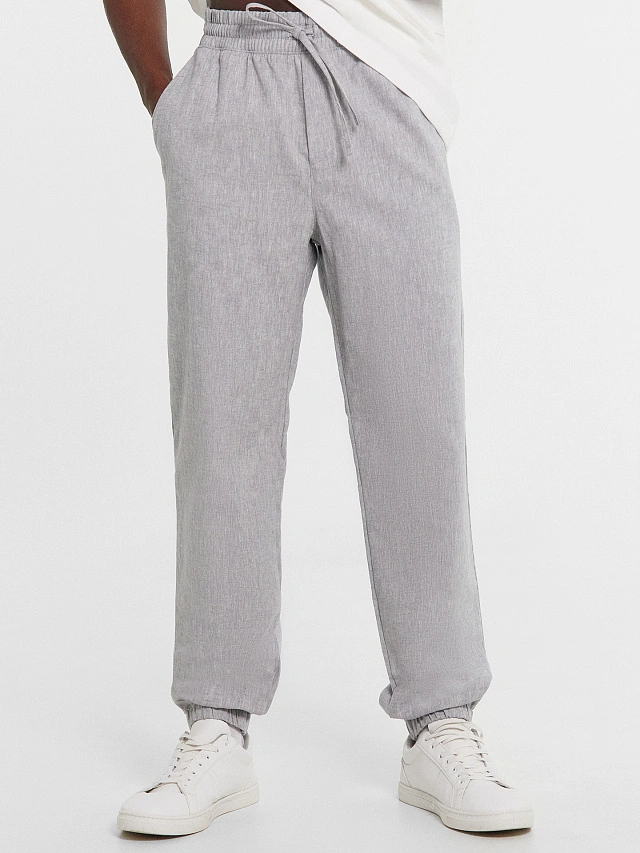 Брюки мужские серые - 3