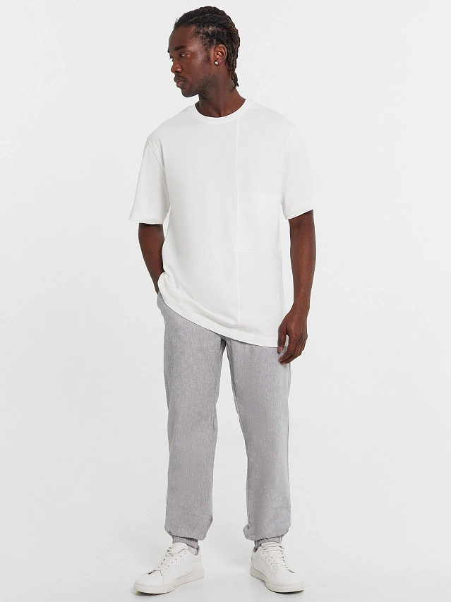 Брюки мужские серые - 4