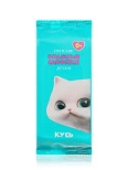 Delicare mini для детей салфетки  влажные котик Кусь 8ШТ