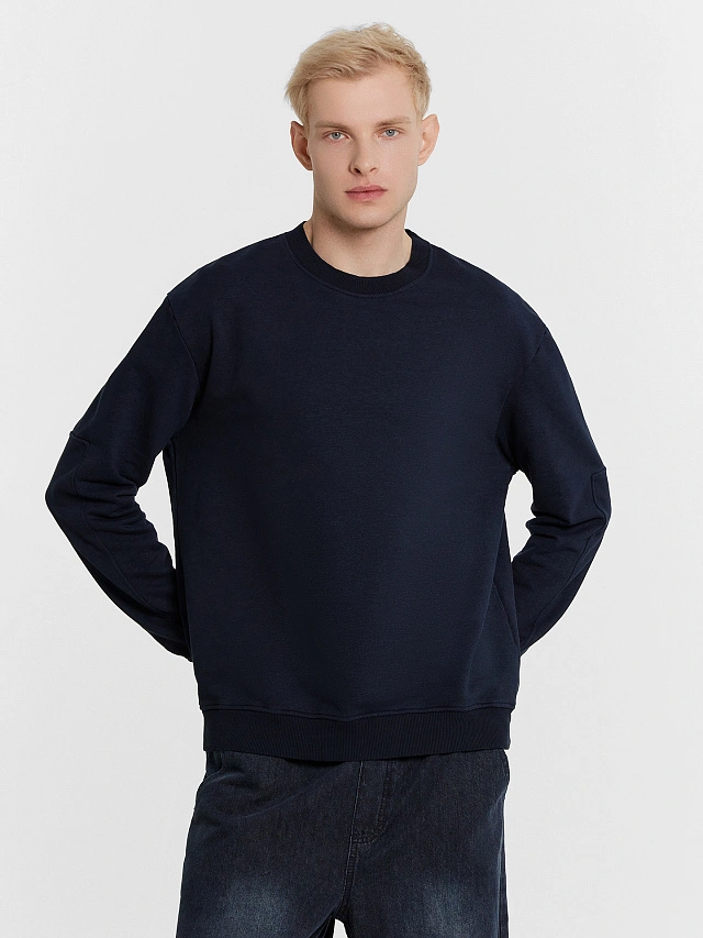 Джемпер мужской синий - 2
