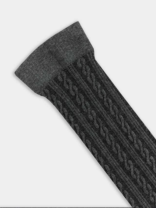 Гольфы женские серые - 8