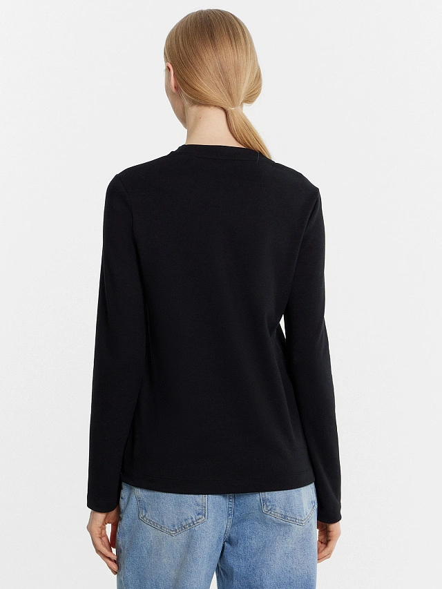 Джемпер женский черный - 2