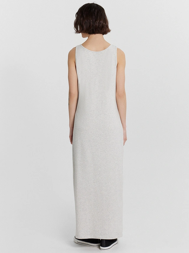 Платье женское серое - 4