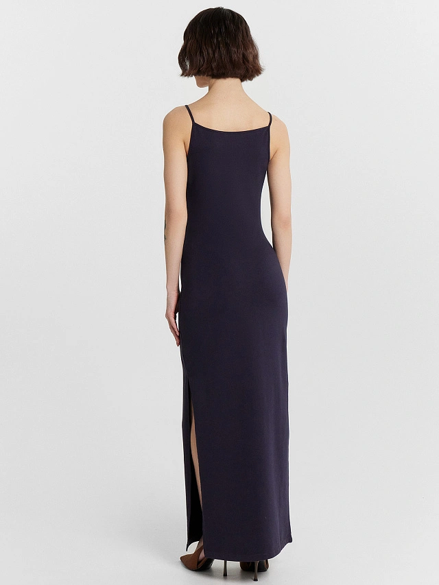 Платье женское серое - 3