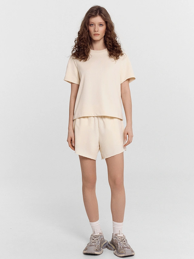 Шорты женские бежевые - 3