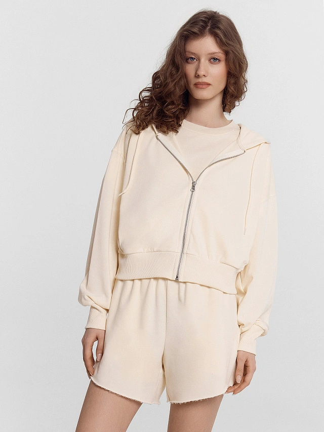 Шорты женские бежевые - 7