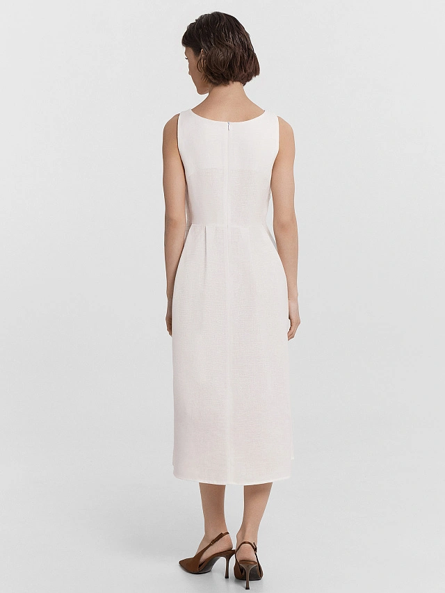 Сарафан женский белый - 3