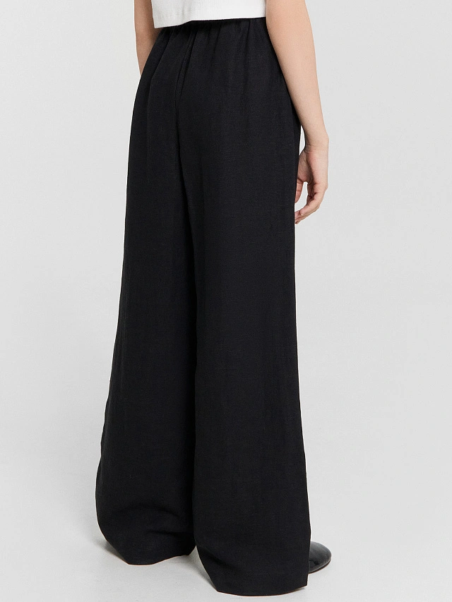 Брюки для девочек черные - 2