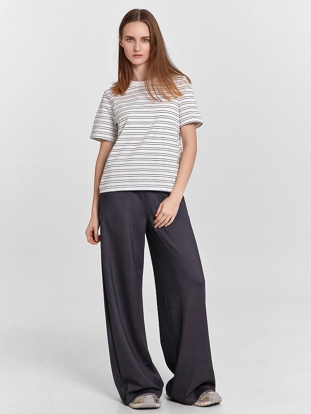 Футболка женская в полоску - 3