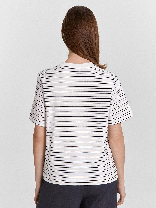Футболка женская в полоску - 2