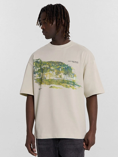 картинка Футболка мужская с принтом  от магазина мужской одежды Mark Formelle