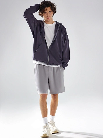 Шорты мужские серые