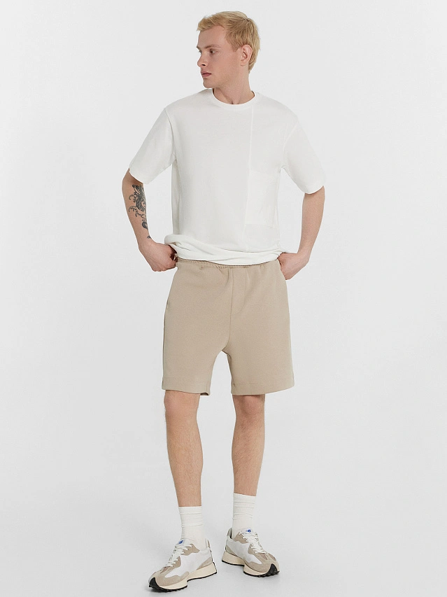 Шорты мужские бежевые - 3