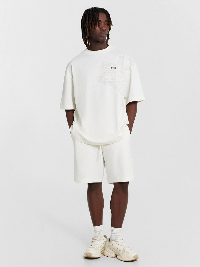 Шорты мужские молочные - 2