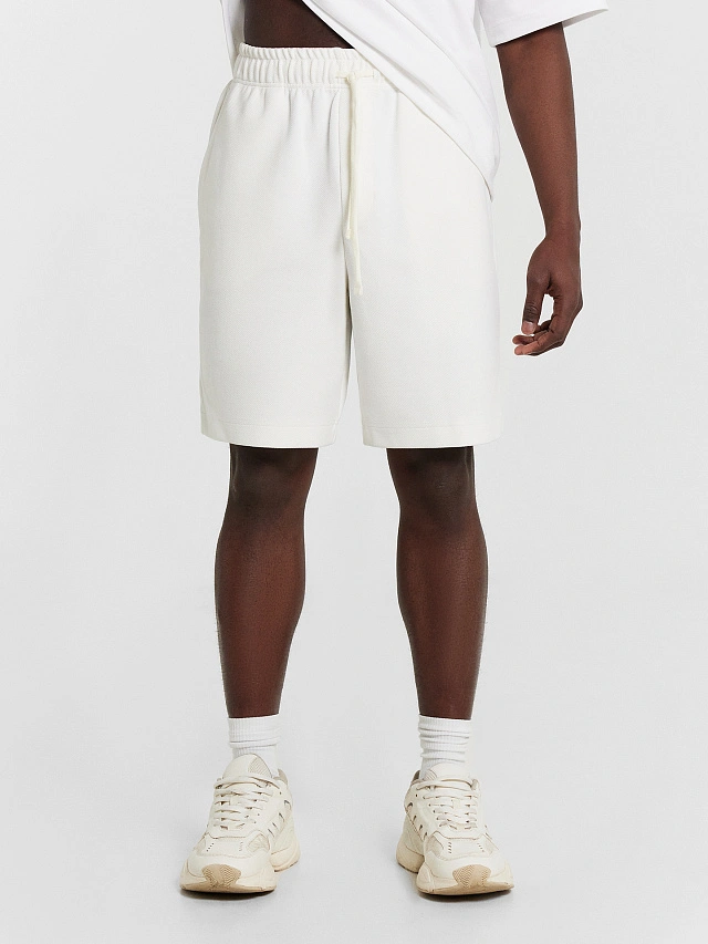 Шорты мужские молочные - 3