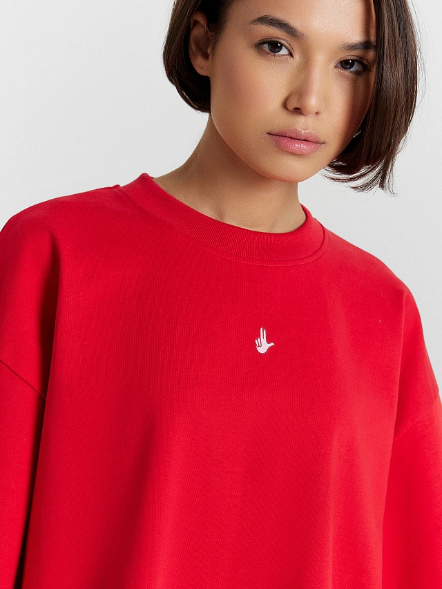 Футболка женская красная с надписью "Если нужно объяснять, то не нужно объяснять" - 4