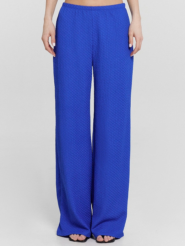 Брюки женские синие - 2