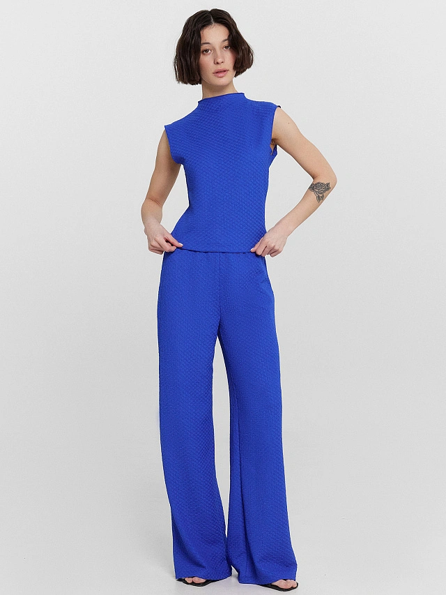 Топ женский синий - 3