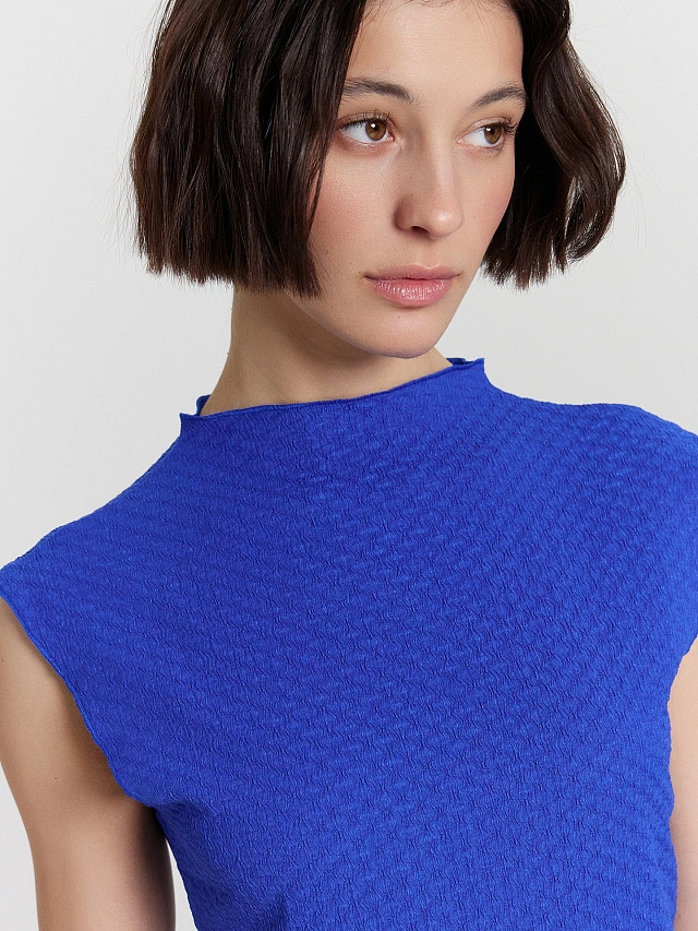 Топ женский синий - 4