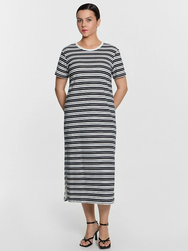 Платье женское в полоску - 2