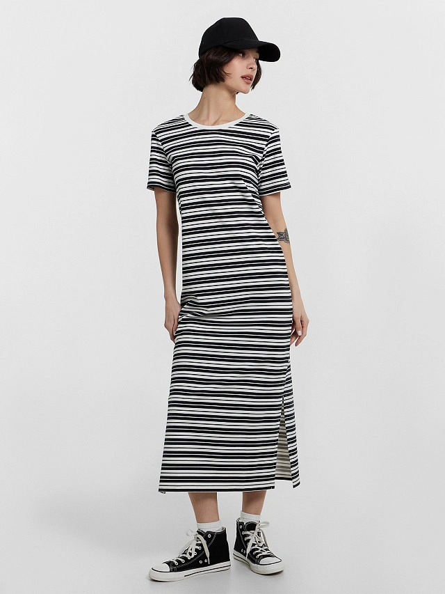 Платье женское в полоску - 7