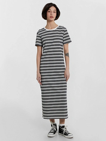 Платье женское в полоску