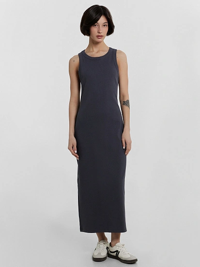 картинка Платье женское графитовое  от магазина стильной одежды Mark Formelle