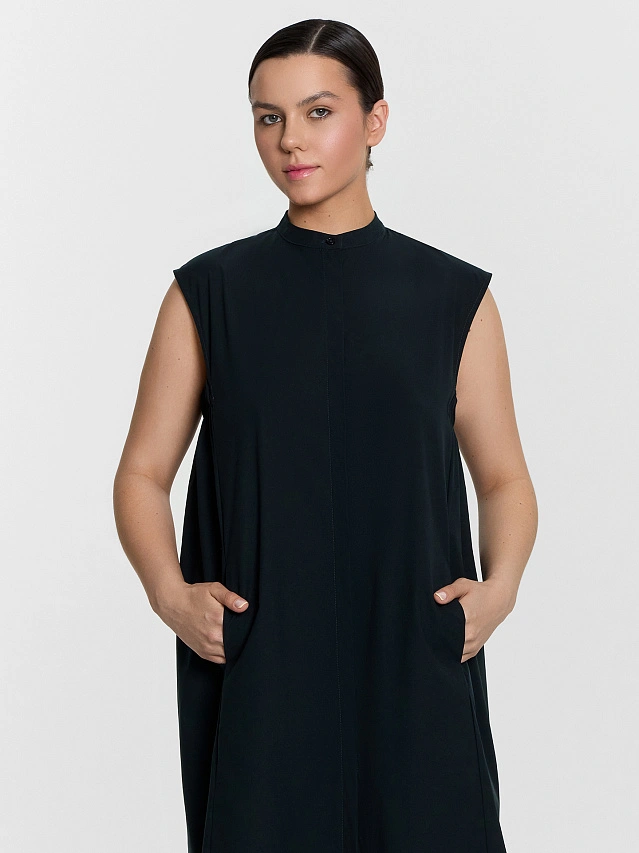 Платье женское черное - 5