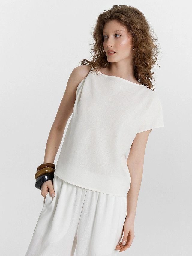 Топ женский молочный - 5