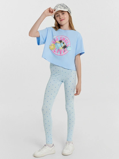 картинка ЛЕГГИНСЫ ДЛЯ ДЕВОЧЕК от известного бренда одежды для девочек Mark Formelle