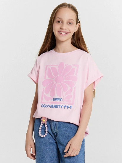 картинка ФУТБОЛКА ДЛЯ ДЕВОЧЕК от известного бренда одежды для девочек Mark Formelle