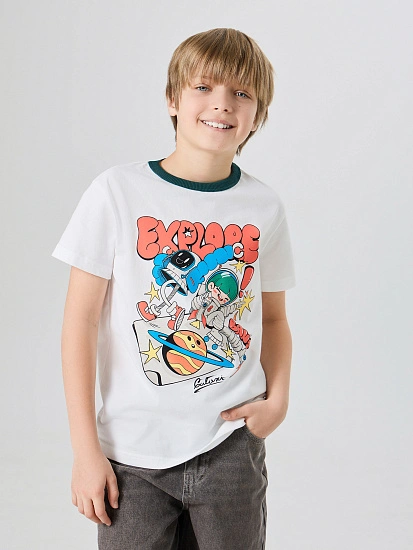 картинка ФУТБОЛКА ДЛЯ МАЛЬЧИКОВ от магазина одежды для мальчиков от бренда Mark Formelle
