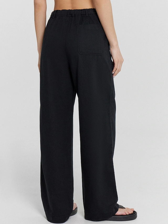 Брюки женские черные - 4