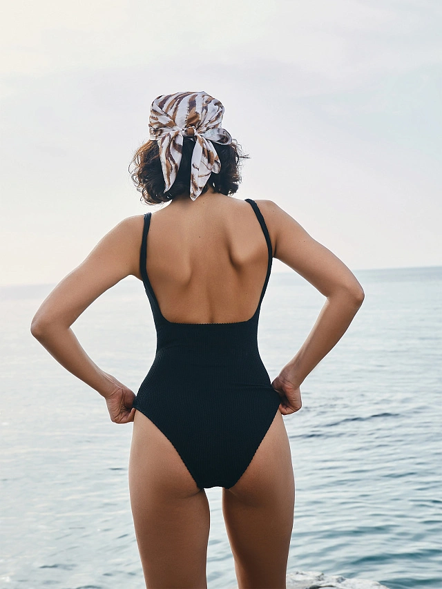 Купальник женский черный - 3