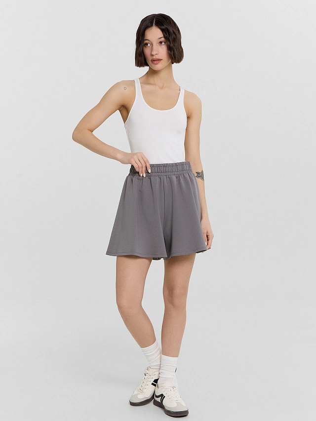 Шорты женские серые - 3