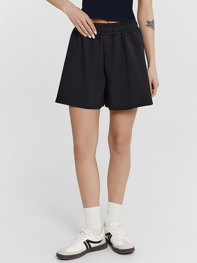 Шорты женские черные - 2