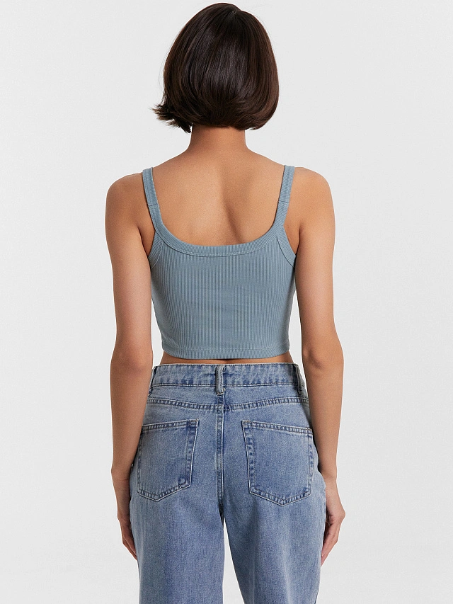 Топ женский голубой - 2