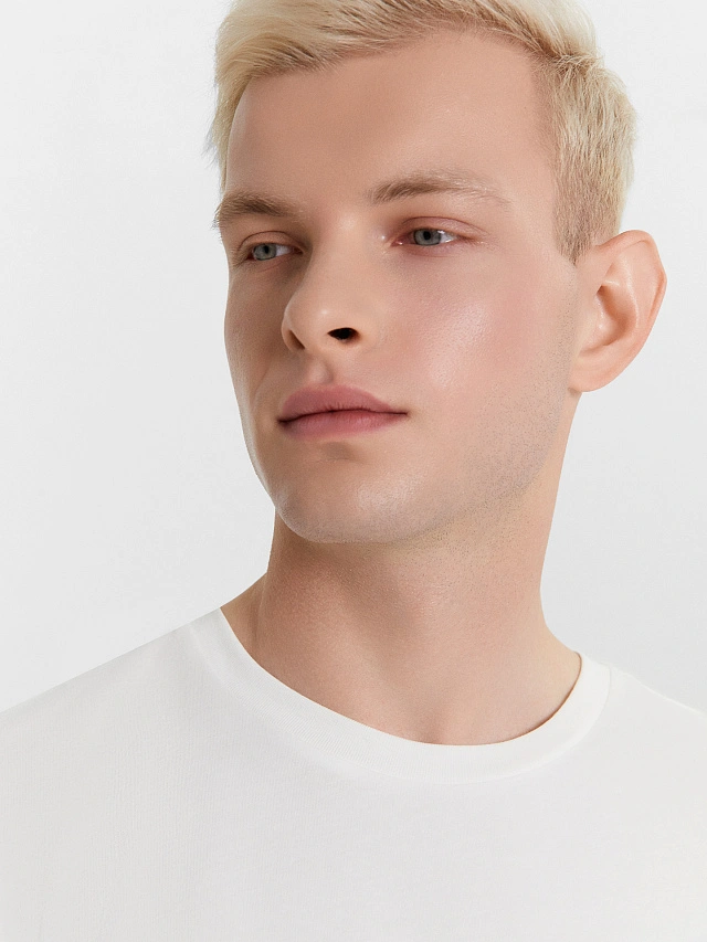 Футболка мужская белая с принтом в виде картины "Дорога, Юдель Пэн" - 5