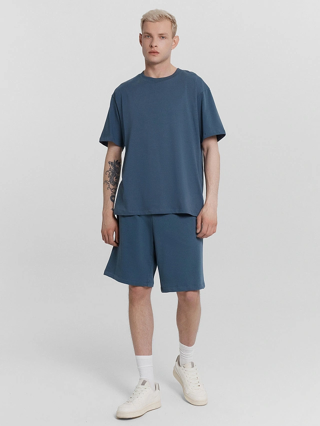 Шорты мужские синие - 3